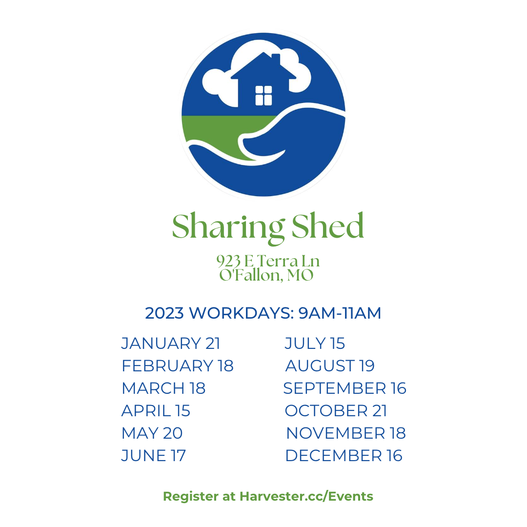 Sharing Shed Workday - January